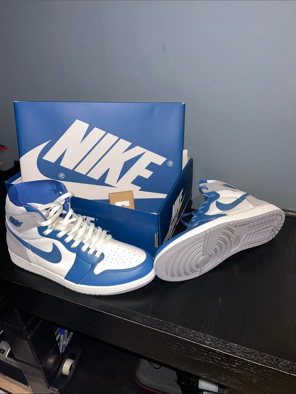 Nike air jordan 1 retro high true blues